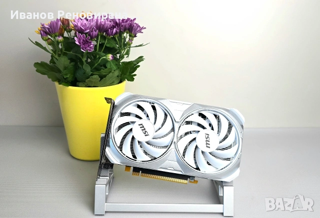 Видео карта MSI Ventus White RTX 4060 8GB GDDR6 Nvidia GeForce