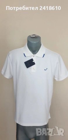 Jacob Cohen Pique Cotton Mens Size L НОВО! ОРИГИНАЛ! Мъжка Тениска!, снимка 11 - Тениски - 54818544