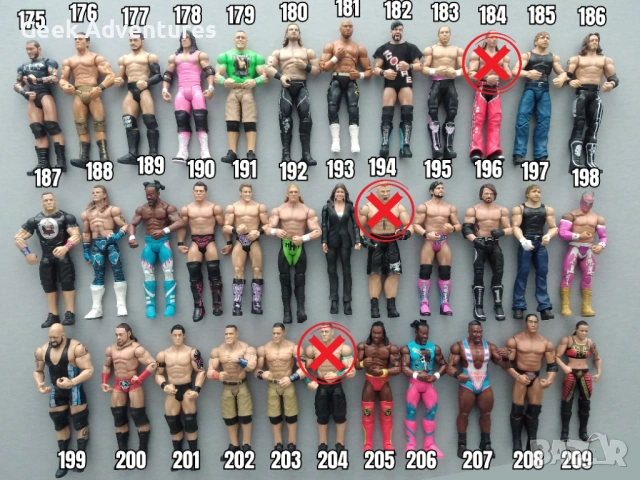 Кечисти Екшън Фигурки WWE Pro-Wrestling Кеч Играчки John Cena Randy Orton Brock Lesnar 3/3, снимка 6 - Фигурки - 46367335
