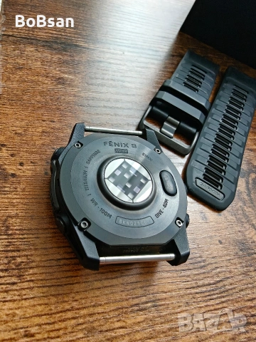 Garmin Fenix Solar Sapphire Titanium 51 mm, снимка 6 - Смарт часовници - 54535887