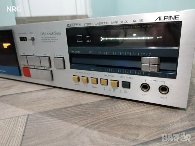 Alpine AL-35 Cassette Deck, снимка 6 - Декове - 54370361