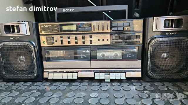 Sony CFS-W500L

 Boombox Stereo Cassette AM FM Radio Recorder Working, снимка 9 - Радиокасетофони, транзистори - 55674364