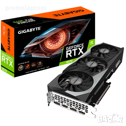 Gigabyte RTX 3070 Gaming OC 8GB – Отлично състояние