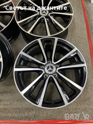 Джанти 18 Цола Mercedes A B C CLA GLB GLA Vito Оригинални, снимка 7 - Гуми и джанти - 54899661