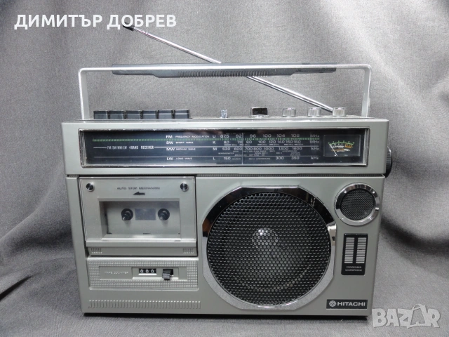 СТАР РЕТРО ТРАНЗИСТОР РАДИО КАСЕТОФОН HITACHI TRK-5330E BOOMBOX