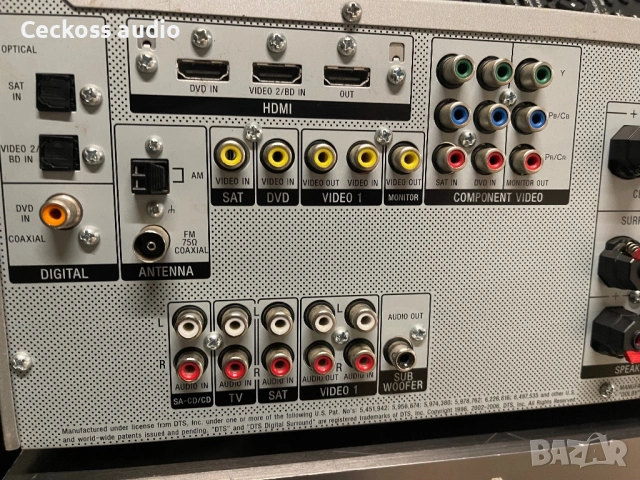 🔥 SONY STR-DG510 – МОЩЕН 5.1 РЕСИВЪР / ДОМАШНО КИНО 🔥, снимка 9 - Ресийвъри, усилватели, смесителни пултове - 54721365