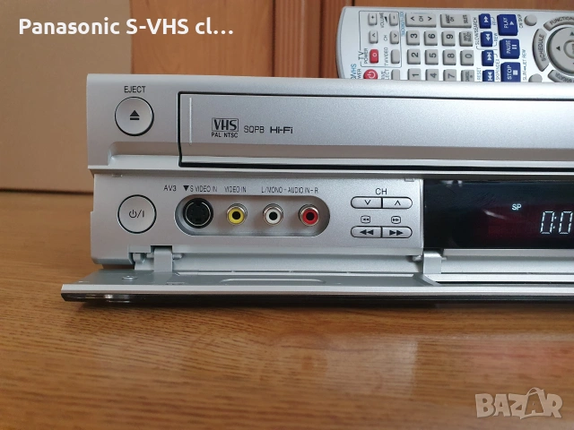 Panasonic DMR-EX95V DVD-HDD-VHS recorder, снимка 3 - Плейъри, домашно кино, прожектори - 55156803