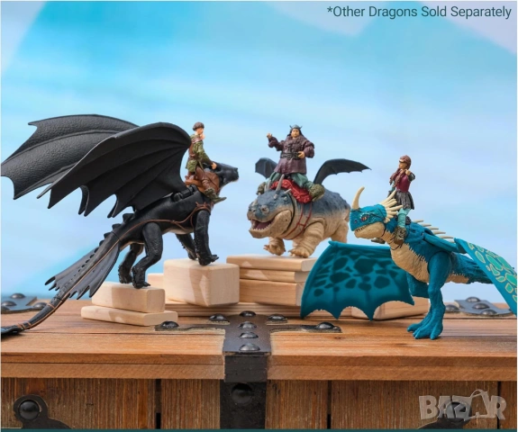 Как да си дресираш дракон: Беззъб и Хълцук/ How to train your dragon, снимка 8 - Фигурки - 54605516