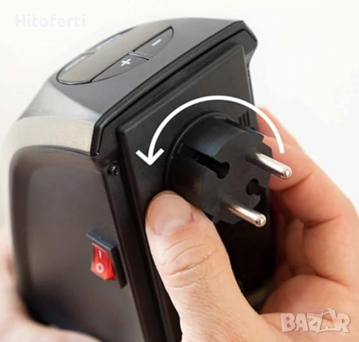 Термокерамичен нагревател InnovaGoods IG814847 Heatpod Plug 400W, снимка 3 - Отоплителни печки - 54874655