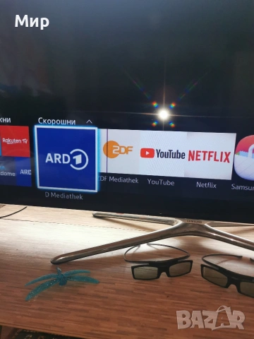 Телевизор Samsung 55" 3D, снимка 4 - Телевизори - 54632836