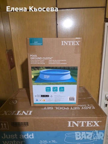 Нов басейн Intex Easy Set с размери 3.05 м , снимка 3 - Басейни и аксесоари - 55077434