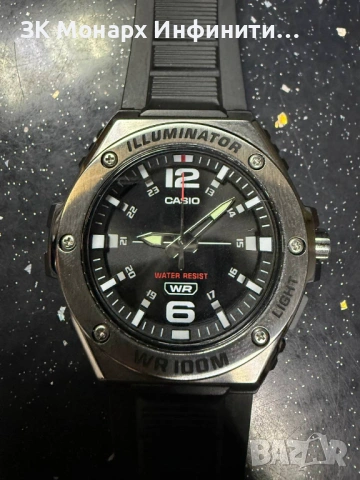 Мъжки часовник Casio MWA-100H/ТОП СЪСТОЯНИЕ, снимка 3 - Мъжки - 54731110