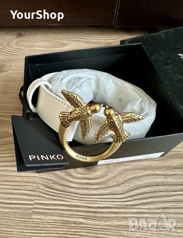 PINKO Love One Mini – оригинална кожена чанта | НОВА , снимка 8 - Чанти - 54059172