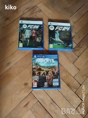 3 бр. игри за PS 5 - почти неизползвани