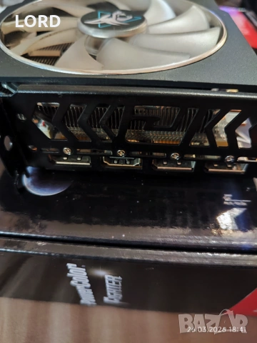 Видеокарта RX 6600 PowerColor Hellhound OC , снимка 4 - Видеокарти - 54314873