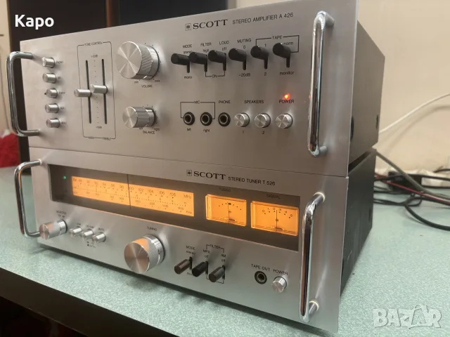 SCOTT A426, SCOTT T526, снимка 3 - Ресийвъри, усилватели, смесителни пултове - 55320916