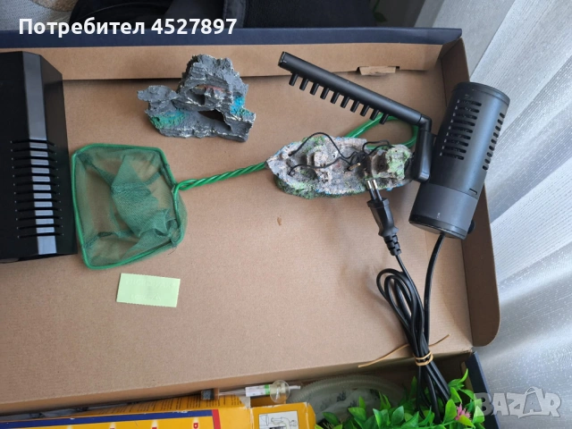 Аквариум за декоративни сладководни рибки, снимка 2 - Аквариуми - 54173801