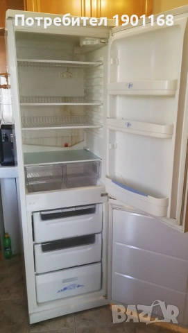 Хладилник с фризер Whirlpool 180x55, снимка 2 - Хладилници - 55062561