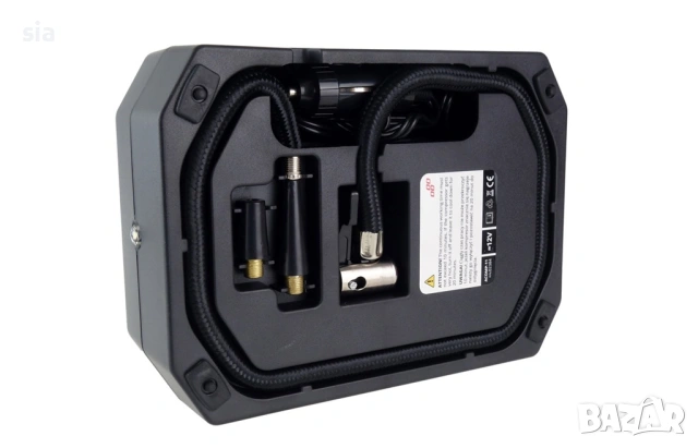 Компресор за гуми, 12 V, 150 PSI, снимка 2 - Аксесоари и консумативи - 49553660
