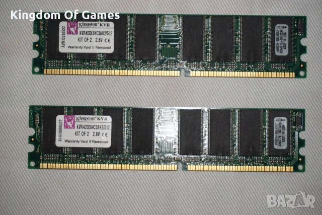 16 DDR RAM ПАМЕТ Kingston/ADATA/PQI/Nanya/Infineon/VDATA Тествана и Работеща за Настолен Компютър, снимка 8 - RAM памет - 55087787