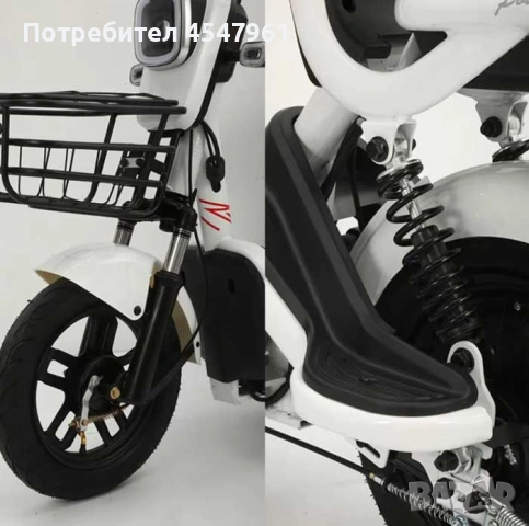 Електрически велосипед Motor9 500W | 45 км/ч | Аларма | Дистанционно управление, снимка 9 - Велосипеди - 54765998