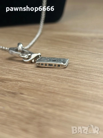 Сребърно колие Thomas Sabo Charm Club с талисман "Аудио касета" – Сребро 925, снимка 10 - Колиета, медальони, синджири - 55098589