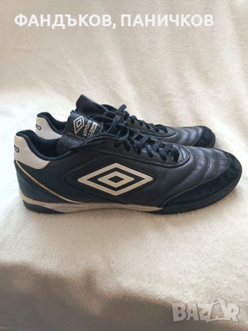 Продавам много запазени оригинални кожени маратонки UMBRO, номер 45. Цена 25 евро. , снимка 3 - Маратонки - 54944012