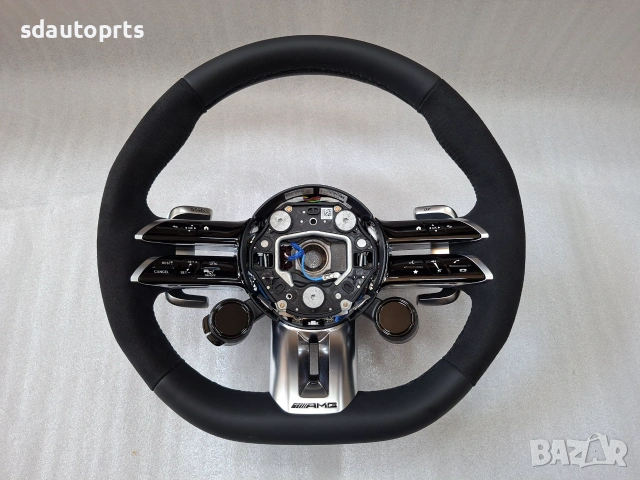 Нов Оригинален Волан Алкантара AMG Mercedes W206 W223 W213 W257 W167 W254 63 65 C63 E63