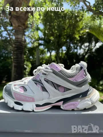 Balenciaga Track Sneaker "White/Pink" Дамски Маратонки👟Дамски Спортни Обувки Код ch94, снимка 6 - Маратонки - 55482648