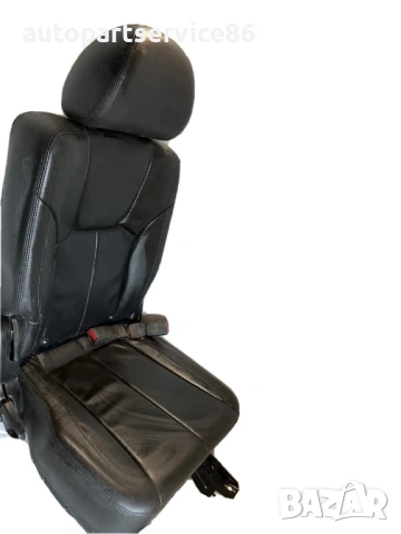 Задна единична седалка черна кожа за Ssangyong Rexton 2.0 E-XDI (2014) 