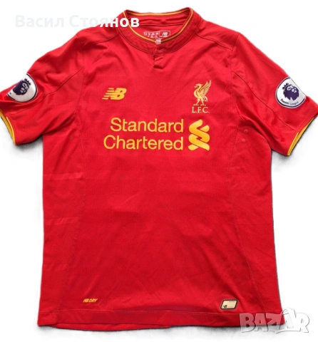 Liverpool / Ливърпул NB #14 Henderson 2016-17г. Home - за ръст 158см., снимка 2 - Фен артикули - 54318057