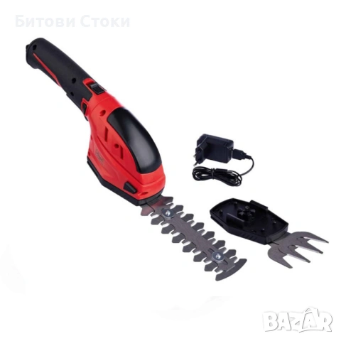 Акумулаторни ножици за градина.