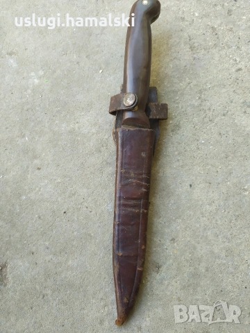Стар нож с кания