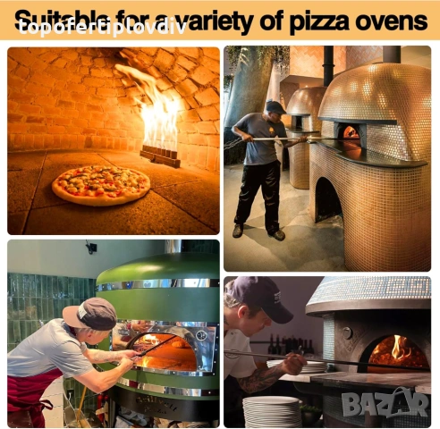 Четка за почистване на пещ/фурна TIHOOK Pizza Oven, снимка 5 - Печки, фурни - 54676207