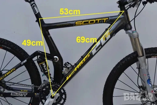 Карбонов планински велосипед - Scott Genius RC 20 - 26 цола, снимка 15 - Велосипеди - 55081382