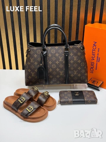 Louis Vuitton ⚜️Дамски Чехли 36-41н , снимка 8 - Чехли - 54220690