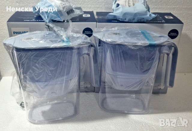 Филтърна кана за вода PHILIPS 3,0л, електронен индикатор.