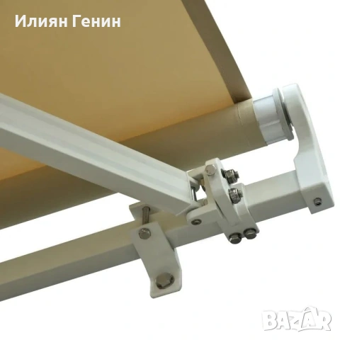 Ръчно прибираща се тента Outsunny, размер (3,5 м x 2,5 м), снимка 7 - Градински мебели, декорация  - 55159835
