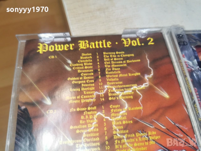 POWER BATTLE X2 CD-ВНОС GERMANY 3105261914H2E6R, снимка 15 - CD дискове - 54729592