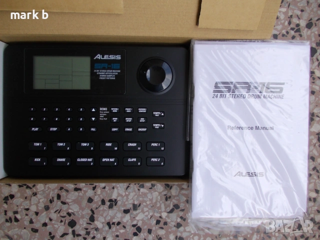 Нова Alesis SR16 drum machine, снимка 2 - Ударни инструменти - 54493293