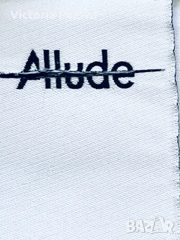 Луксозен памучен овърсайз топ ALLUDE с ефектни  рыкави, снимка 7 - Корсети, бюстиета, топове - 55341218
