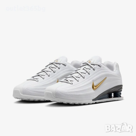 Nike - Shox Z "White/Gold" Оригинал Код 129, снимка 3 - Маратонки - 54758450