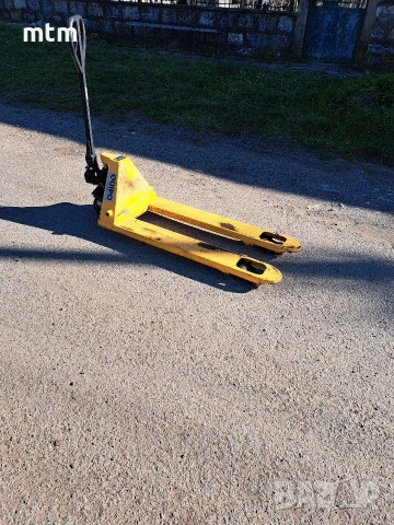 палетна количка , снимка 4 - Други машини и части - 54142032