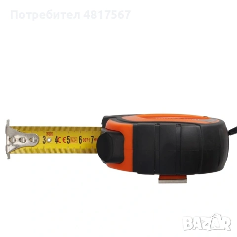 Ролетка 10 м x 25 мм, клас II, самозаключваща се, TPR, снимка 3 - Други инструменти - 54514500