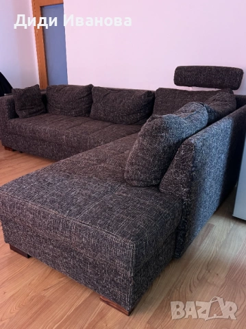 3/4-местен разтегателен диван