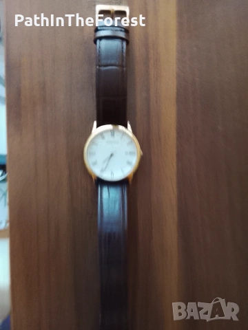 Sekonda с кожена каишка, снимка 2 - Мъжки - 55255603