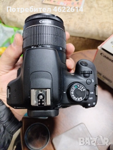 ЦИФРОВ ОГЛЕДЛНО - РЕФЛЕКСЕН ФОТОАПАРАТ Canon - 1200 , снимка 6 - Фотоапарати - 54462011