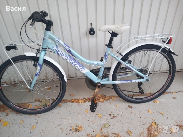 Алуминиево Ferini 24 цола, отлично , снимка 4 - Велосипеди - 54347071