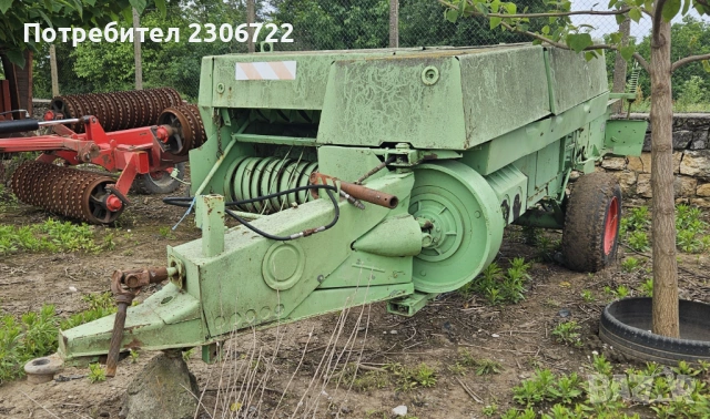 Балировачка Fortshritt K454, снимка 2 - Селскостопанска техника - 54929528