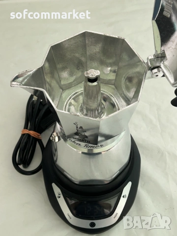 Електрическа кафеварка Bialetti Moka Timer (за 6 чаши) + 6 месеца ГАРАНЦИЯ, снимка 2 - Кафемашини - 54561560